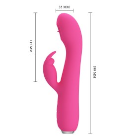 Vibrator sa dodatkom za klitoralnu stimulaciju Rachel BI 14783-1-6